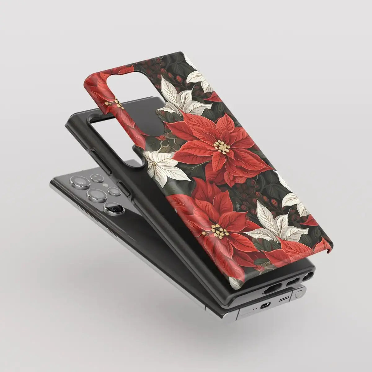 Burgundy Beauties Red Flowers in Full Bloom - Samsung Case-Tousphone