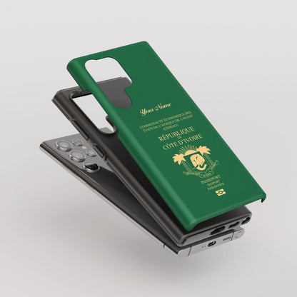 Cote D Ivoire Passport - Samsung Phone Case