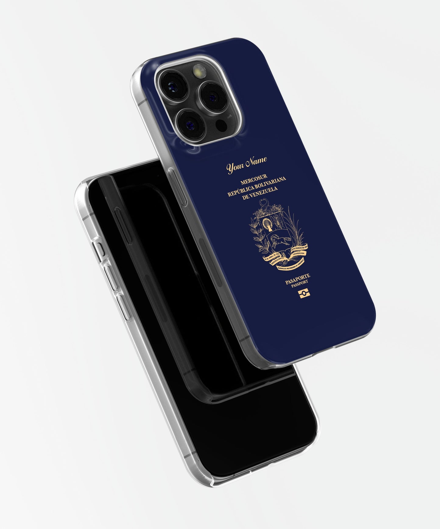 Venezuela Passport - iPhone 15/14/13/12/X/Pro/Max/Plus, Tough Case, Travel Phone Cover, Personalized Phone Case, Designer Phone Case - tousphone