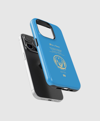 Rwanda Passport - iPhone 15/14/13/12/X/Pro/Max/Plus, Tough Case, Travel Phone Cover, Personalized Phone Case, Designer Phone Case - tousphone