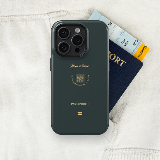 Vatikan City Passport - iPhone Tough Phone Case - tousphone