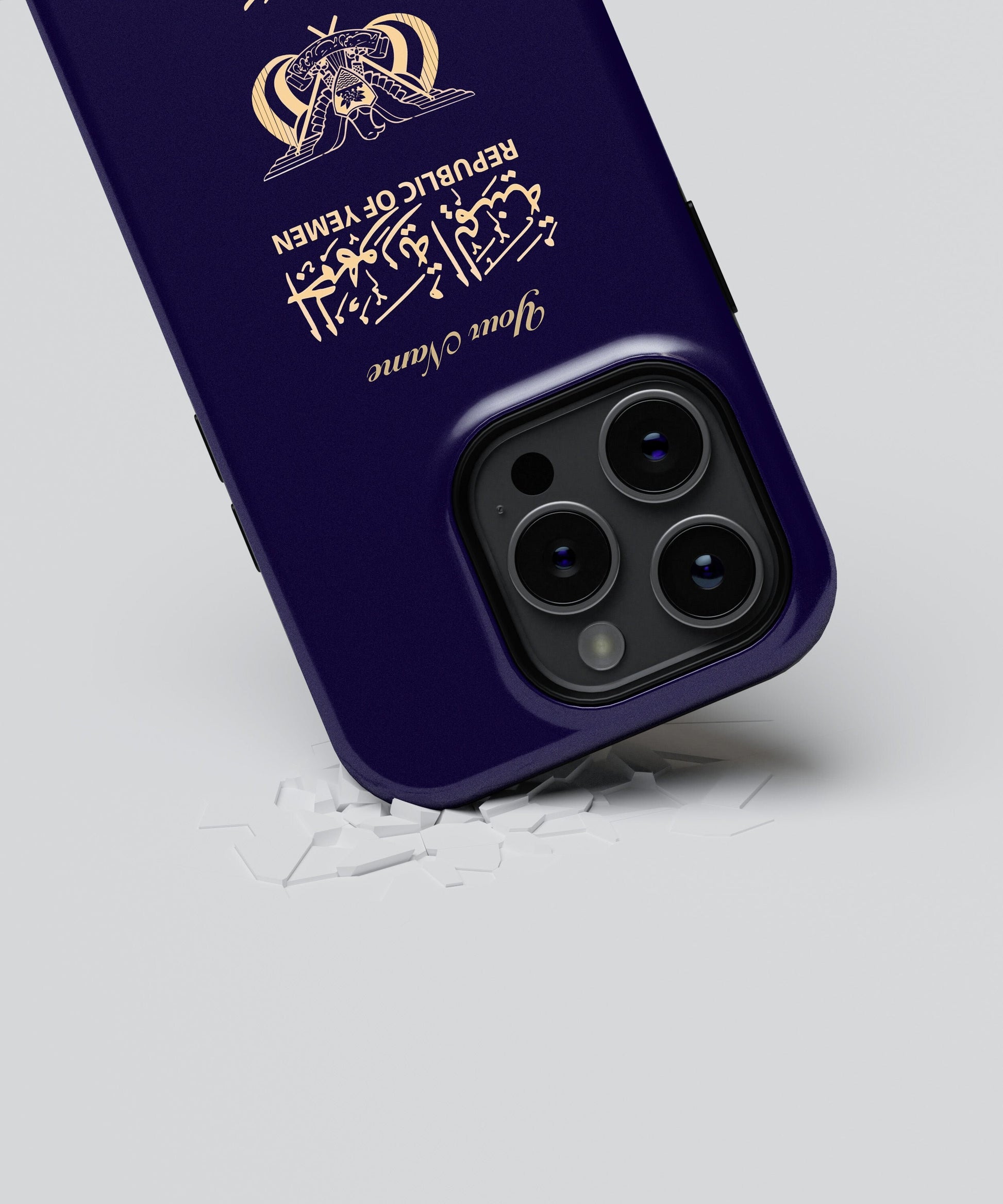 Yemen Passport - iPhone Tough Phone Case - tousphone