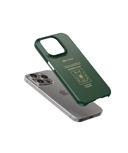 Burkina Faso Passport - iPhone Tough Phone Case - tousphone