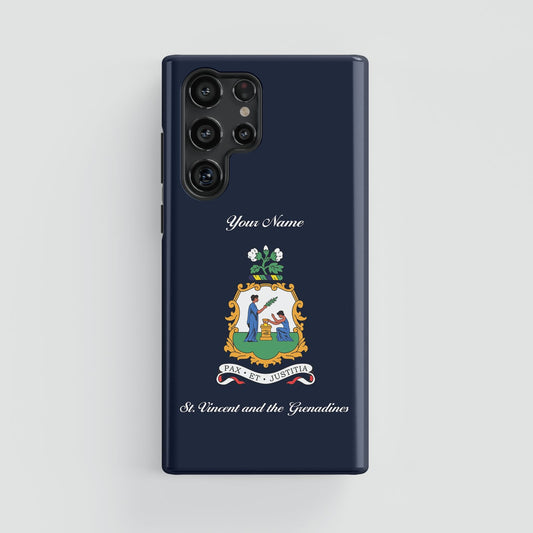 Saint Vincent and the Grenadines National Emblem - Samsung Phone Case - tousphone