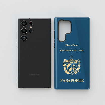 Cuba Passport - Samsung Galaxy A Case - tousphone