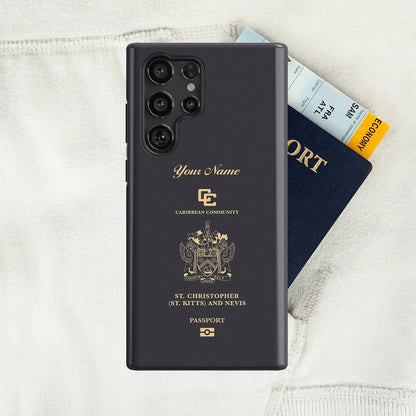 Saint Kitts And Nevis Passport - Samsung Galaxy A Case - tousphone