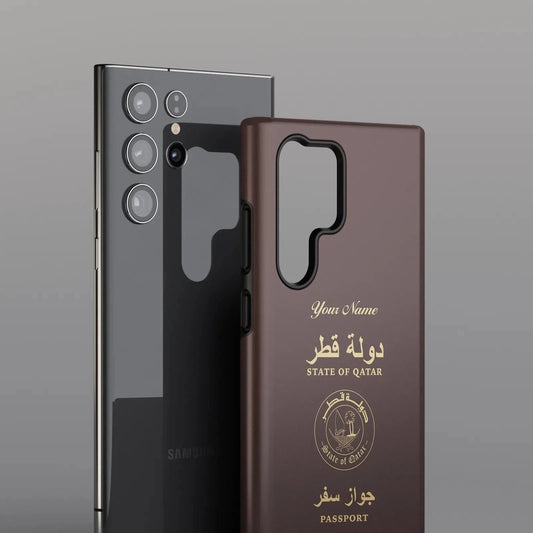 Qatar Passport - Samsung Galaxy A Case - tousphone