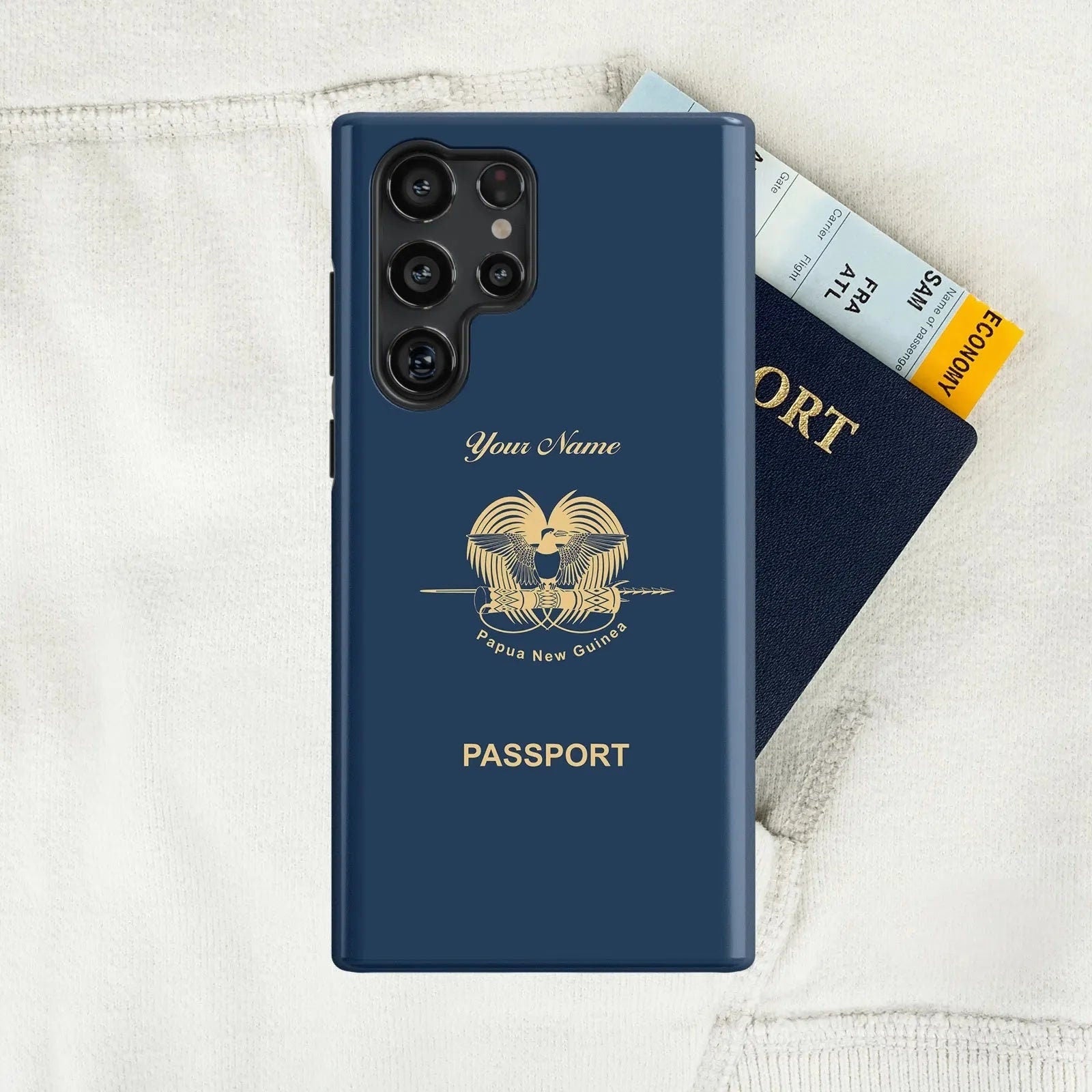 Papua New Guinea Passport - Samsung Galaxy A Case - tousphone