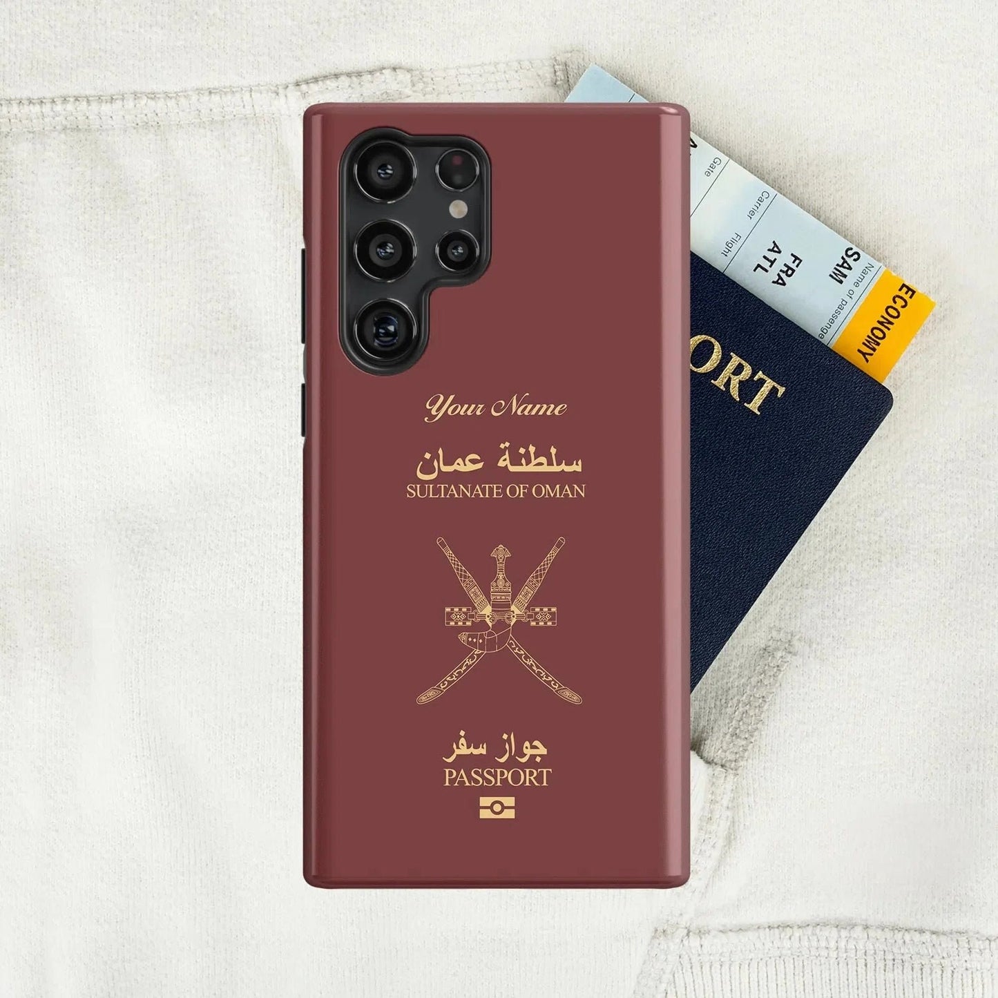 Oman Passport - Samsung Galaxy A Case - tousphone