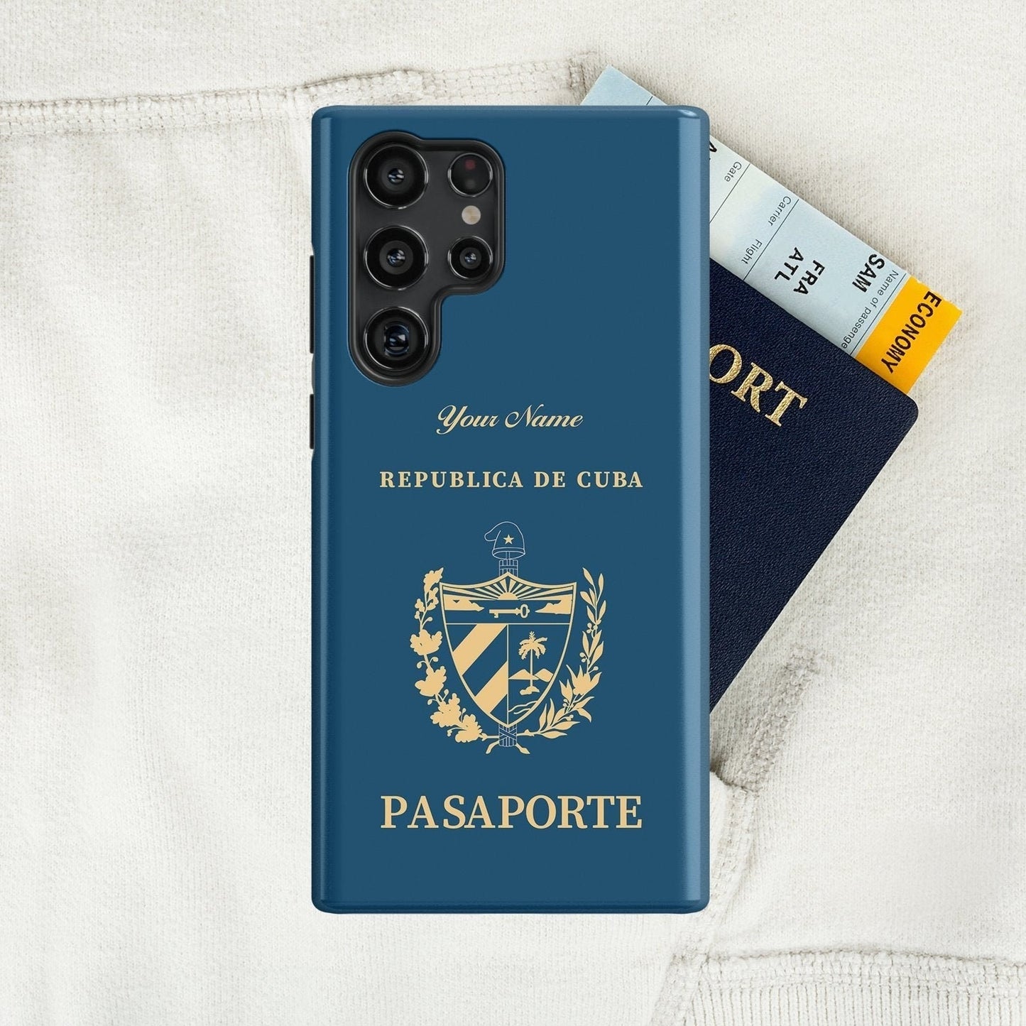 Cuba Passport - Samsung Galaxy A Case - tousphone