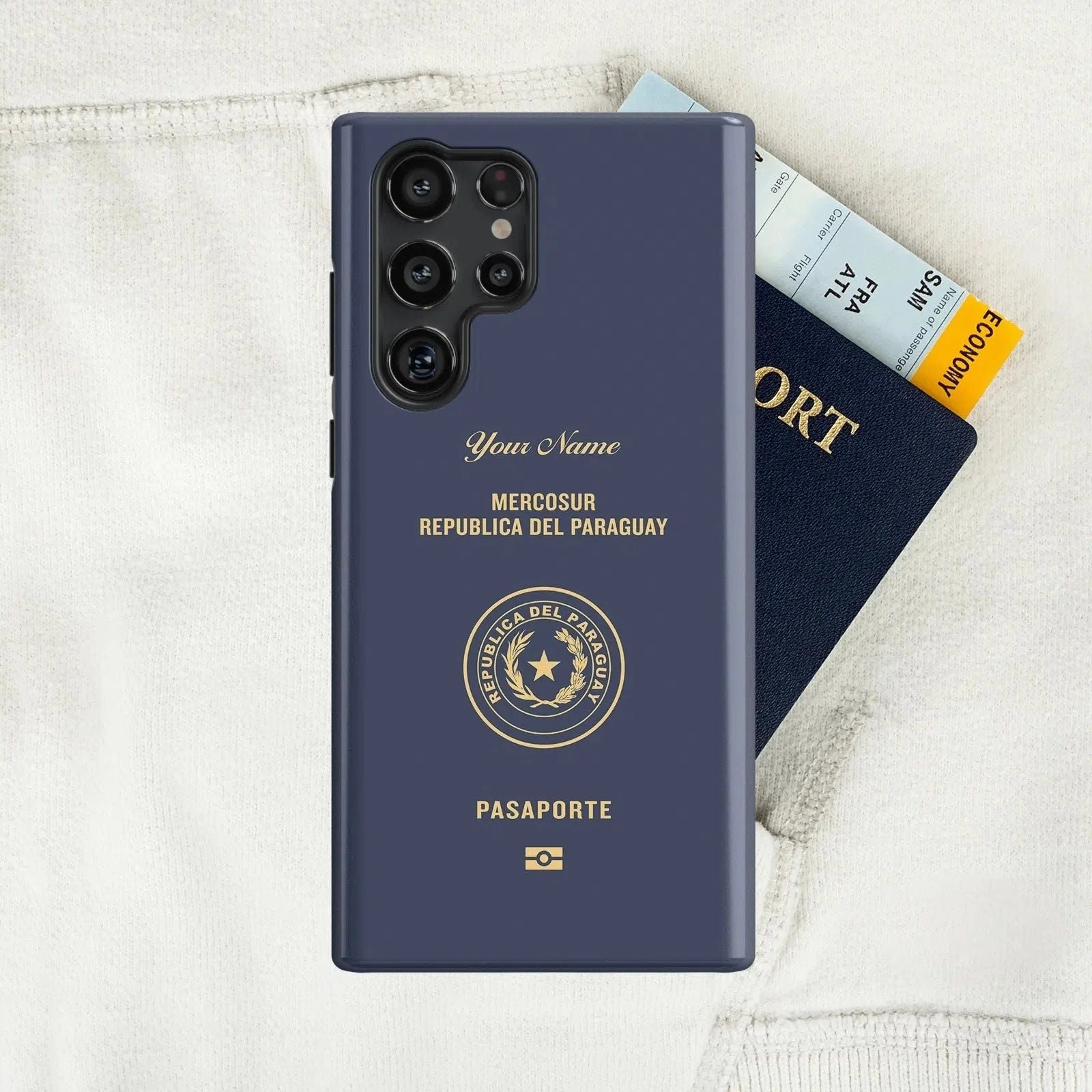 Paraguay Passport - Samsung Galaxy A Case - tousphone