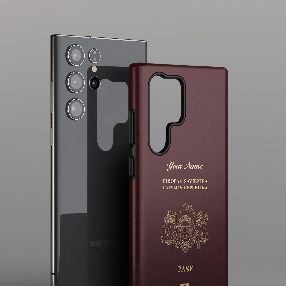 Latvia Passport - Samsung Galaxy S Case