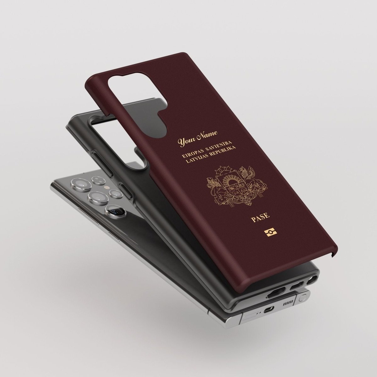 Latvia Passport - Samsung Galaxy S Case