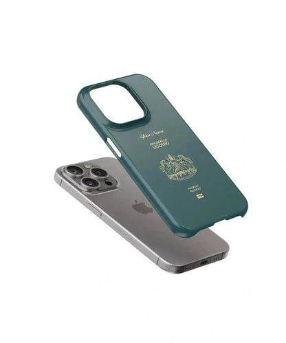 Lesotho Passport - iPhone Case Slim Case