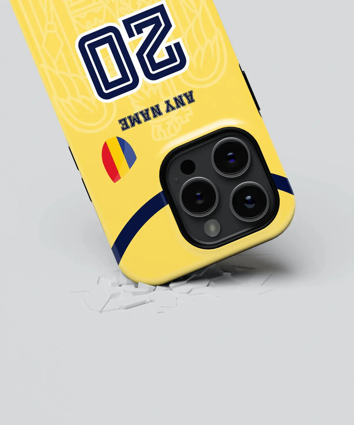 Romania Color Football Fan - iPhone Case