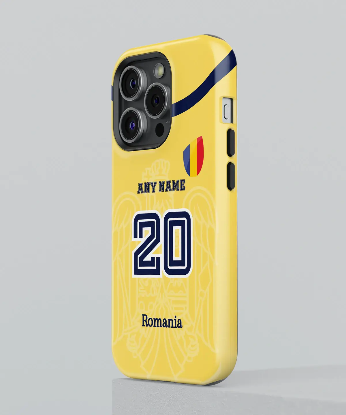 Romania Color Football Fan - iPhone Case