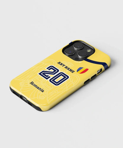 Romania Color Football Fan - iPhone Case