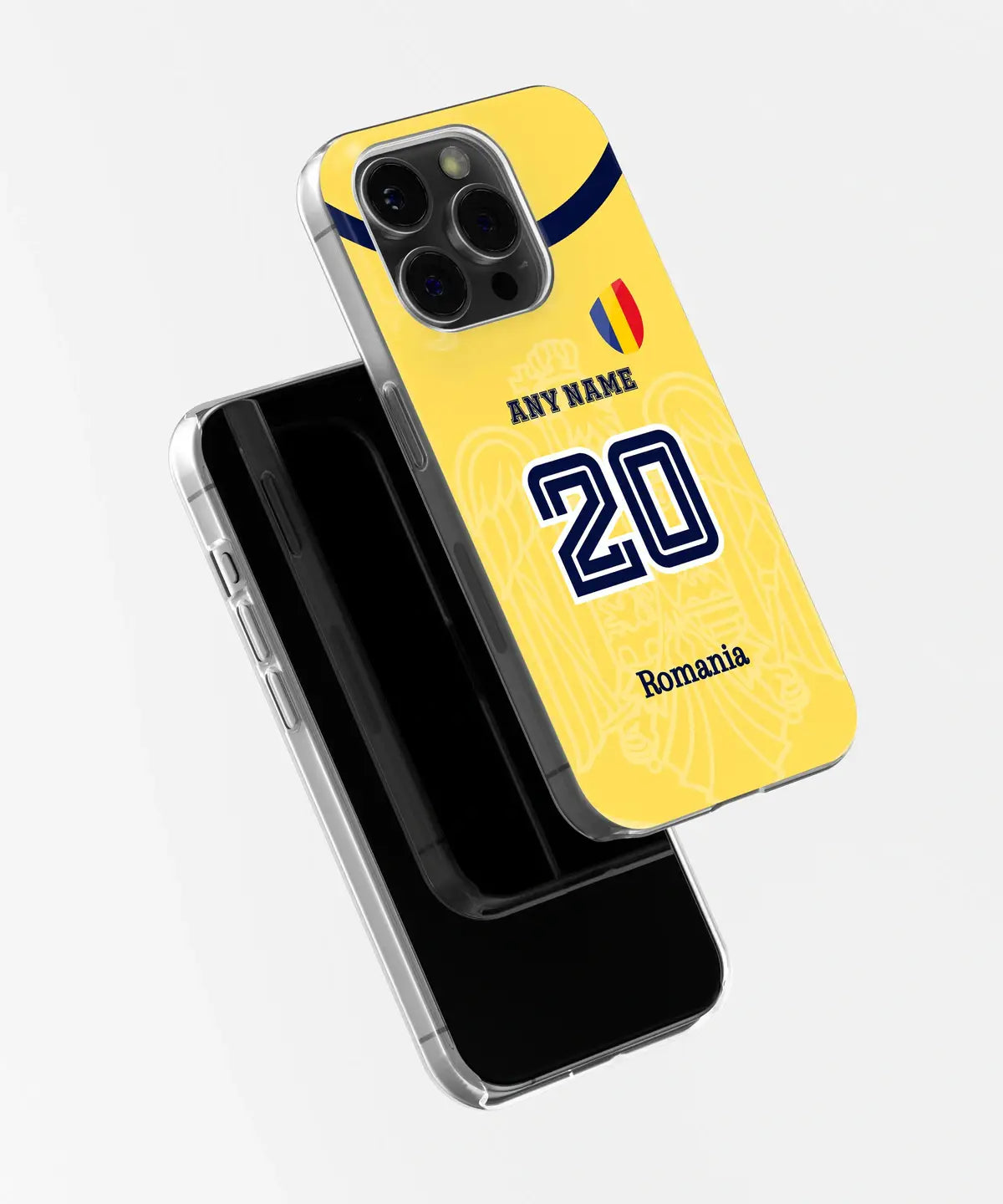 Romania Color Football Fan - iPhone Case Soft Case