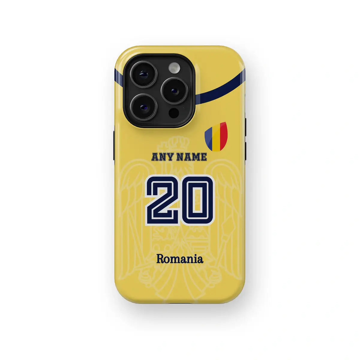 Romania Color Football Fan - iPhone Case Tough Case