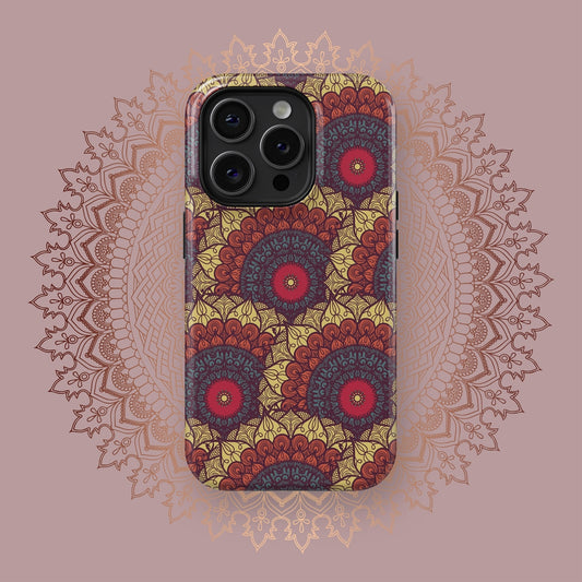 Sacred Mandala Artistry - iPhone Case