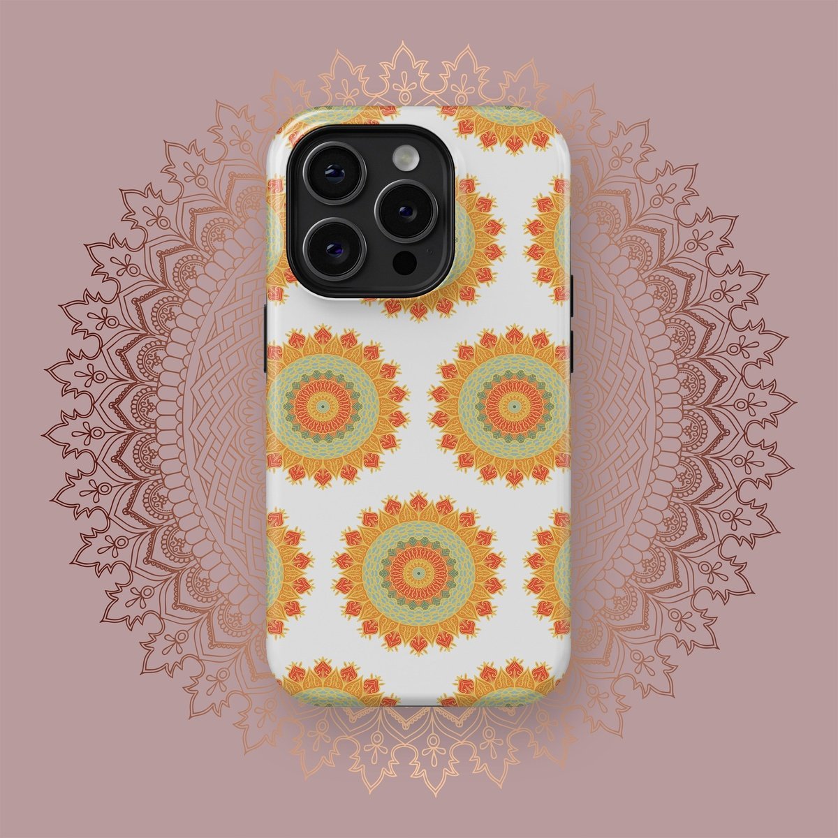 Sacred Mandalic Harmony - iPhone Case