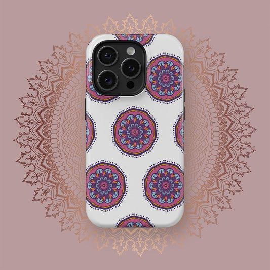 Sacred Mandalic Radiance - iPhone Case