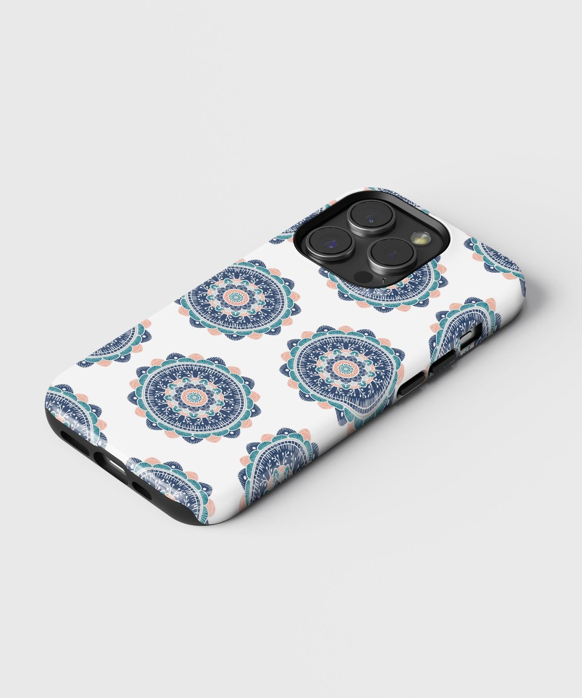 Sacred Yantra Whirls - iPhone Case