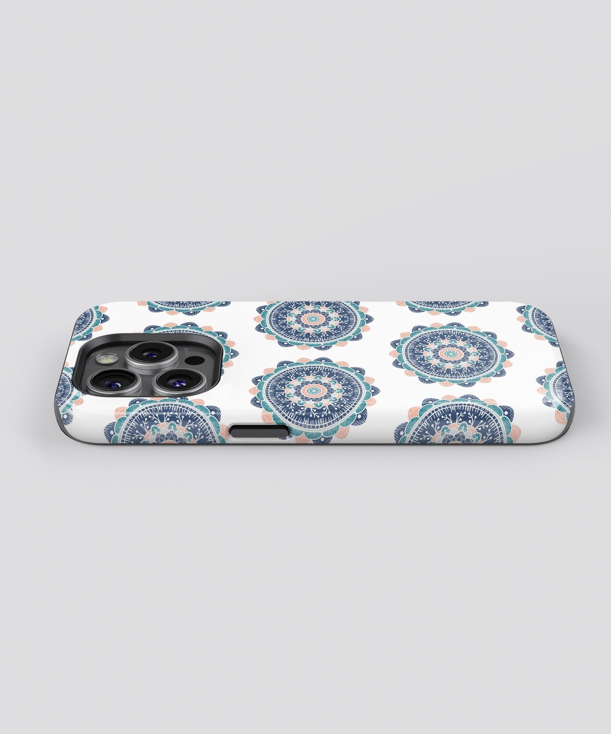 Sacred Yantra Whirls - iPhone Case