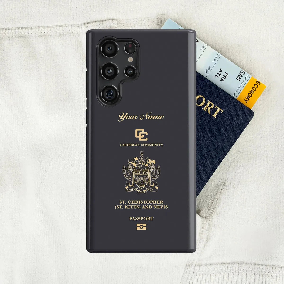 Saint Kitts And Nevis Passport - Samsung Galaxy S Case