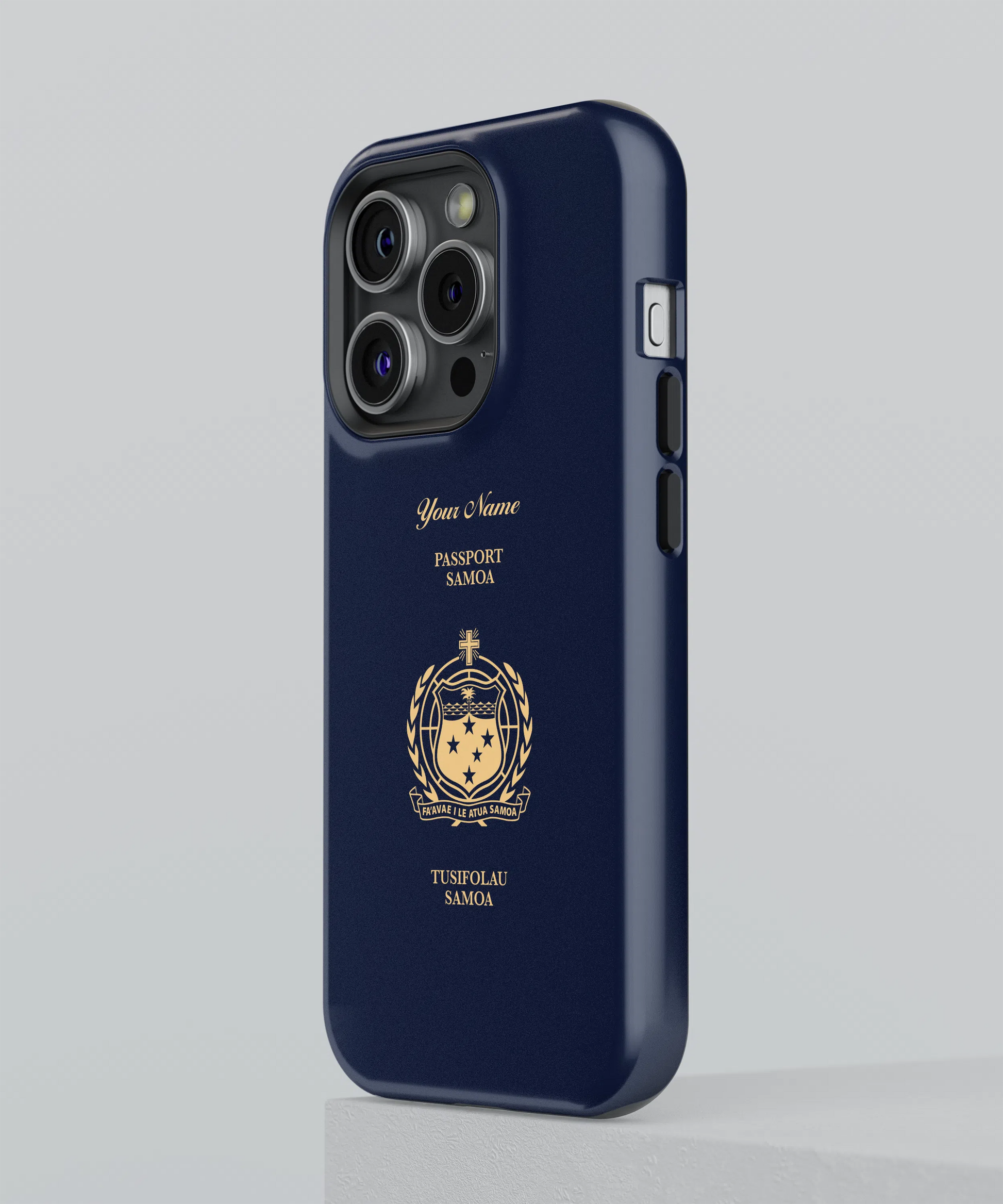 Samoa Passport - iPhone Case