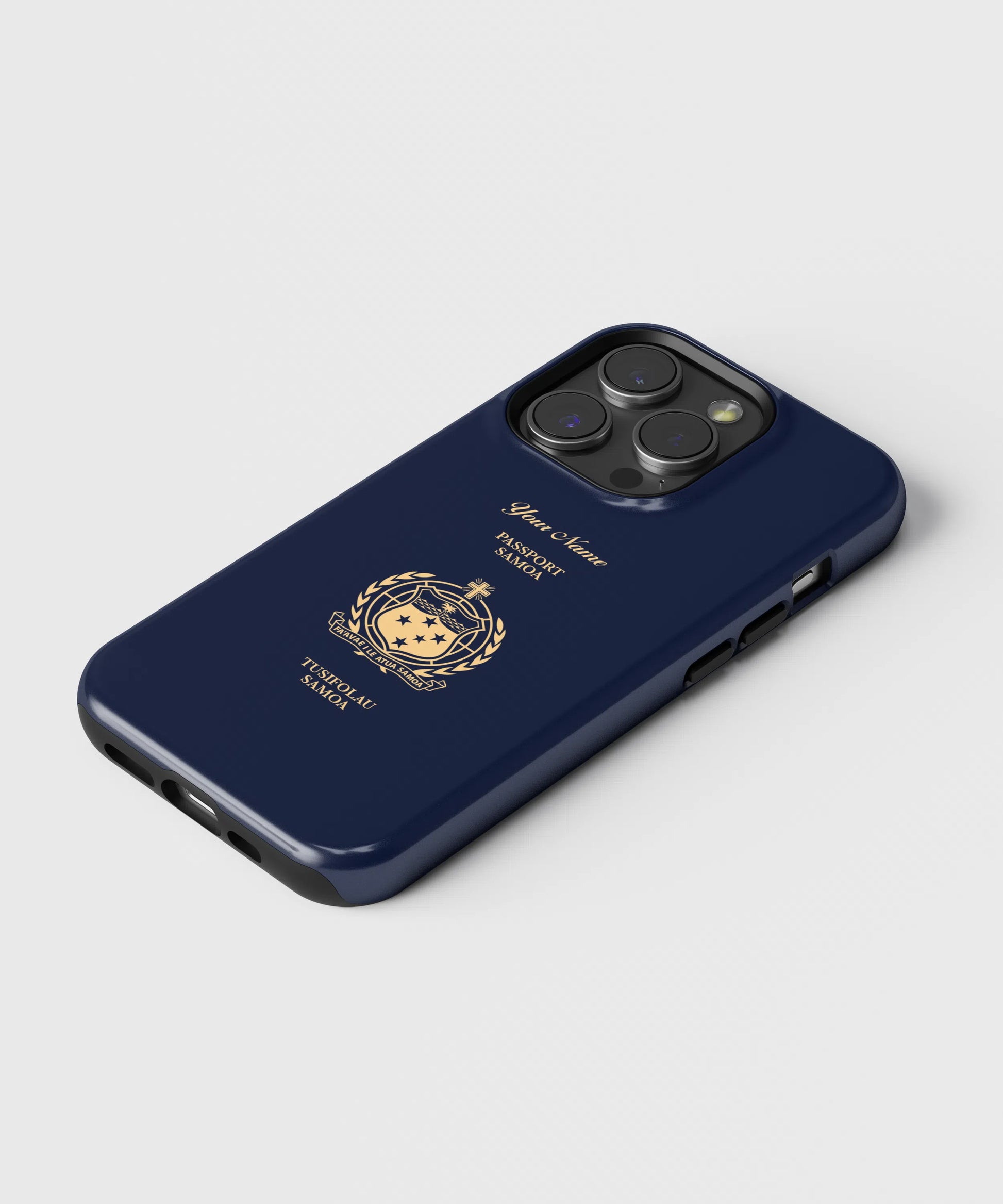 Samoa Passport - iPhone Case