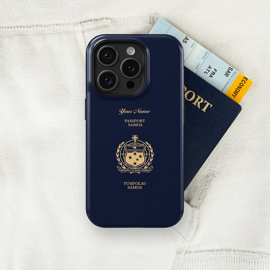 Samoa Passport - iPhone Case Tough Case