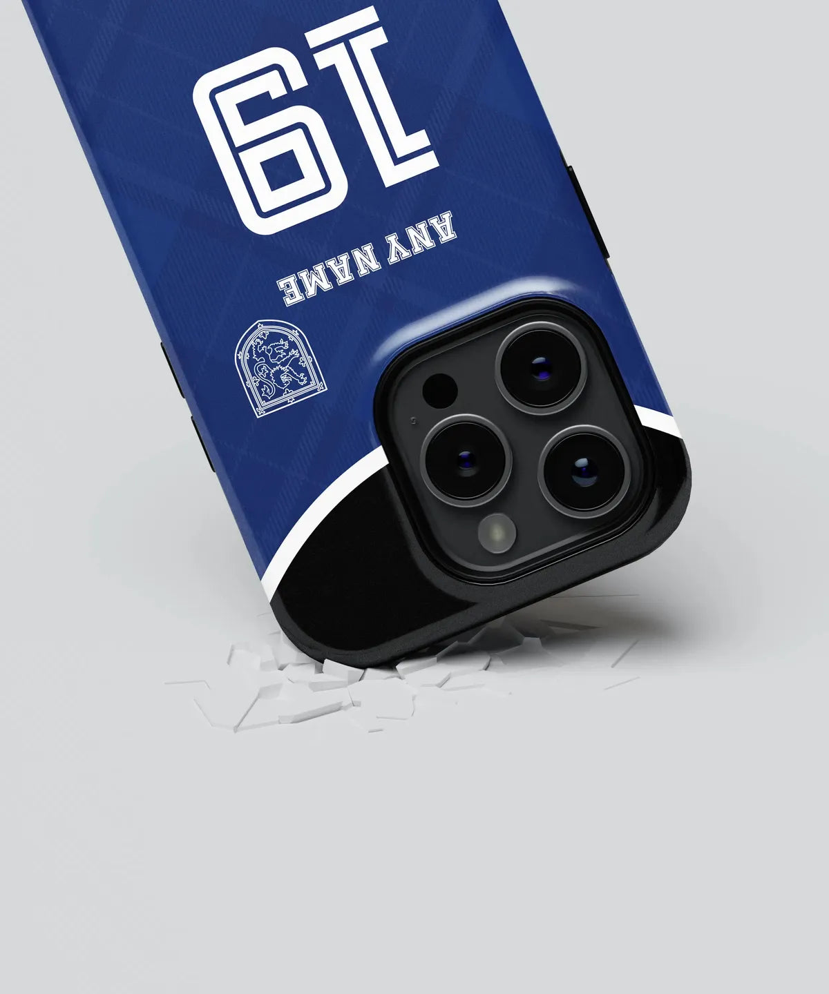 Scotland Color Football Fan - iPhone Case