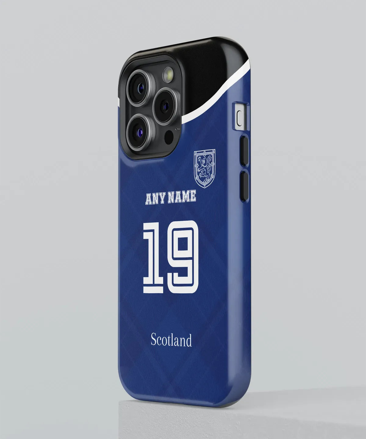 Scotland Color Football Fan - iPhone Case