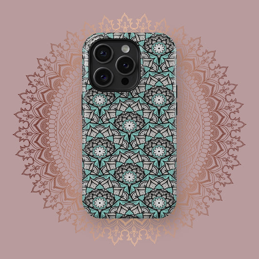 Serene Mandalic Essence - iPhone Case