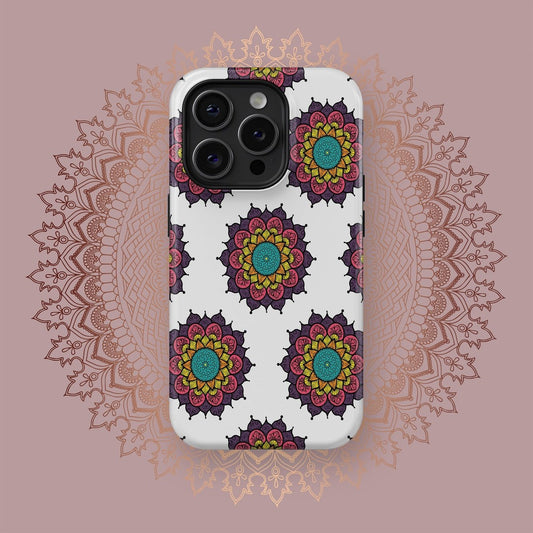 Serene Mandalic Symphony - iPhone Case