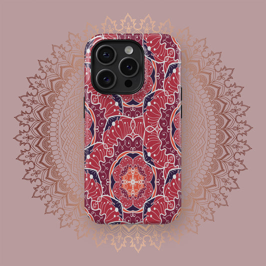 Serene Yantra Visions - iPhone Case