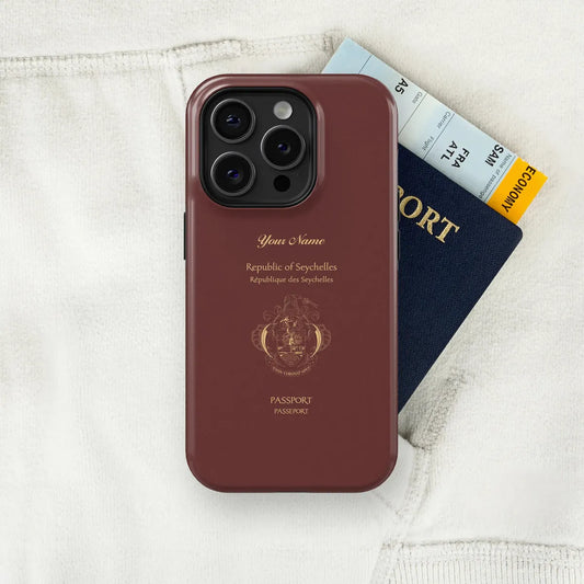 Seychelles Passport - iPhone Case Tough Case