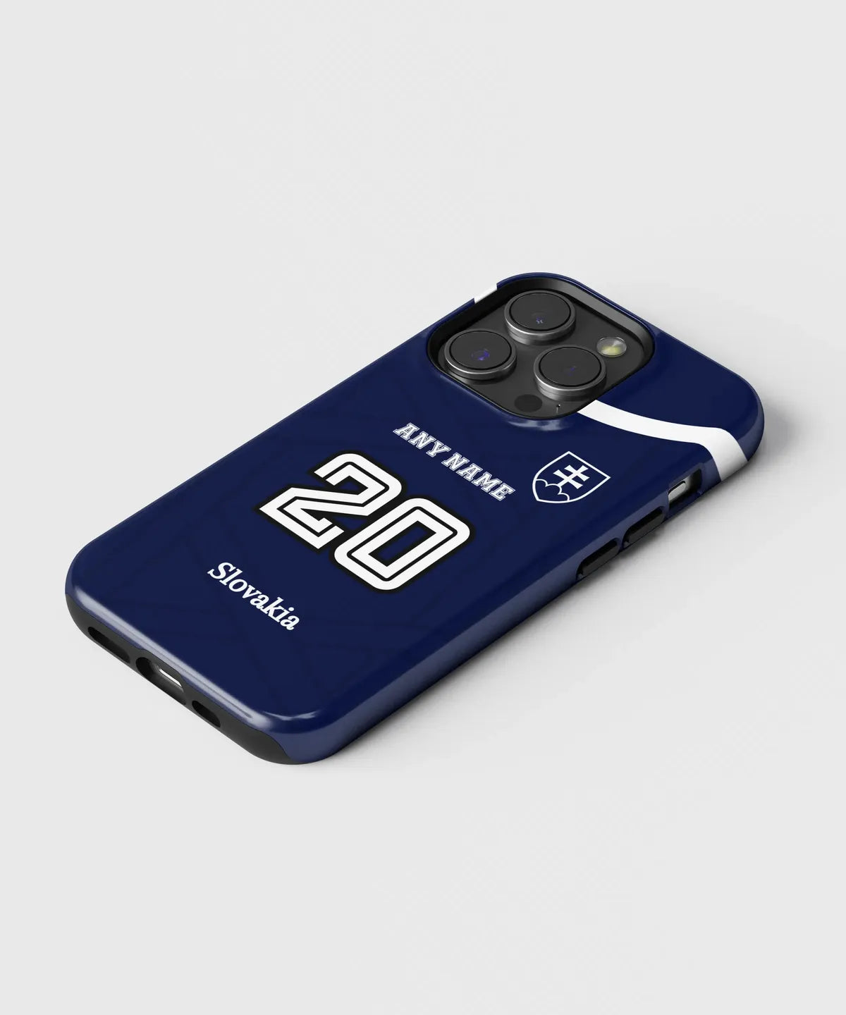 Slovakia Color Football Fan - iPhone Case