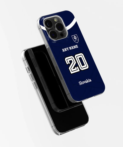 Slovakia Color Football Fan - iPhone Case Soft Case