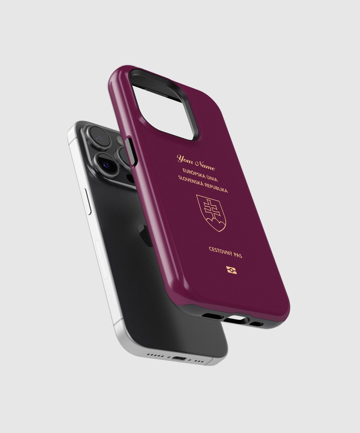 Slovakia Passport - iPhone Case