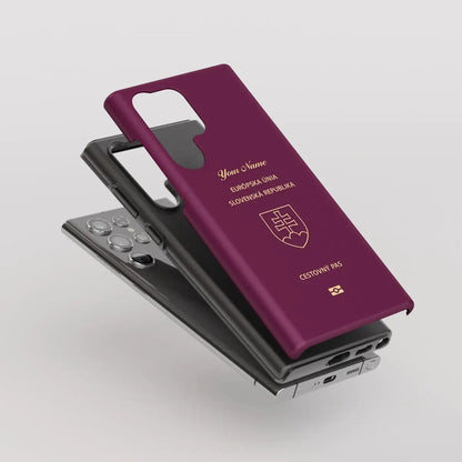 Slovakia Passport - Samsung Galaxy S Case