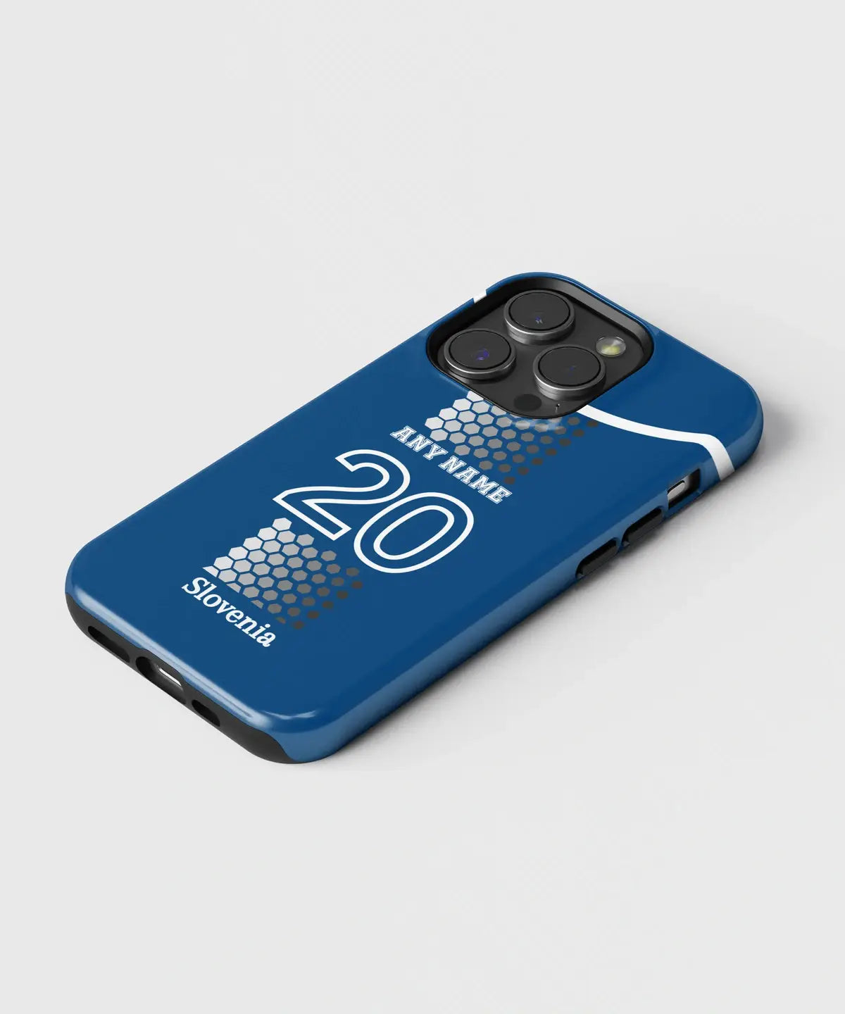 Slovenia Color Football Fan - iPhone Case