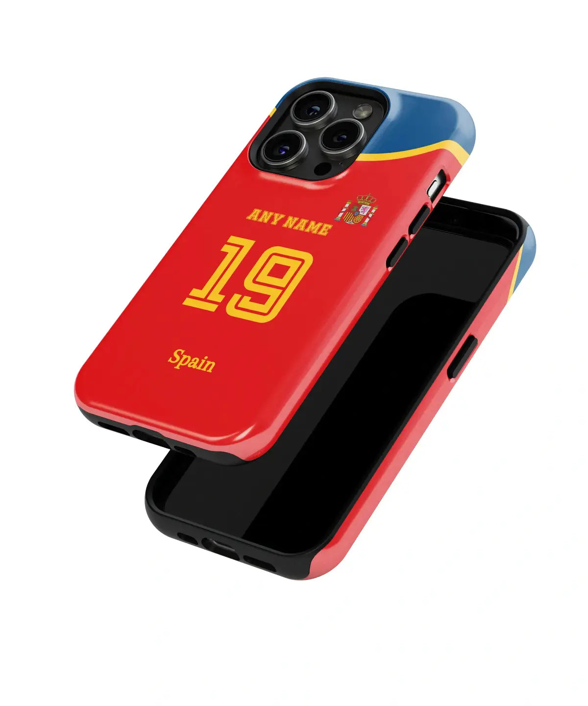 Spain Color Football Fan - iPhone Case