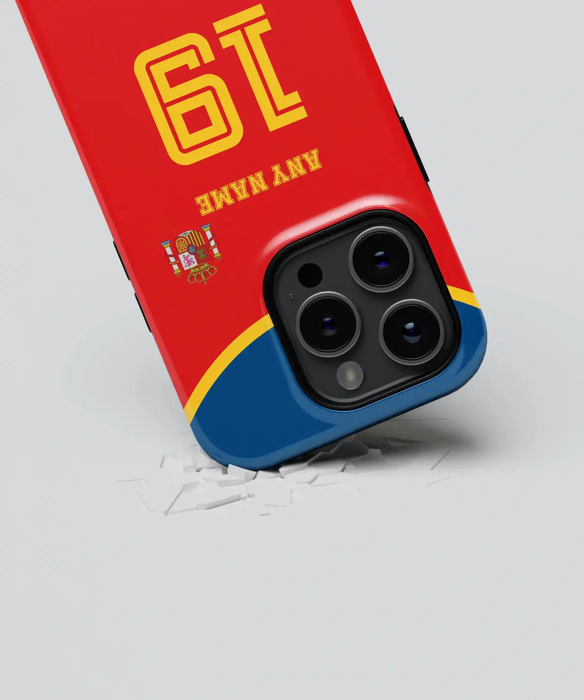 Spain Color Football Fan - iPhone Case