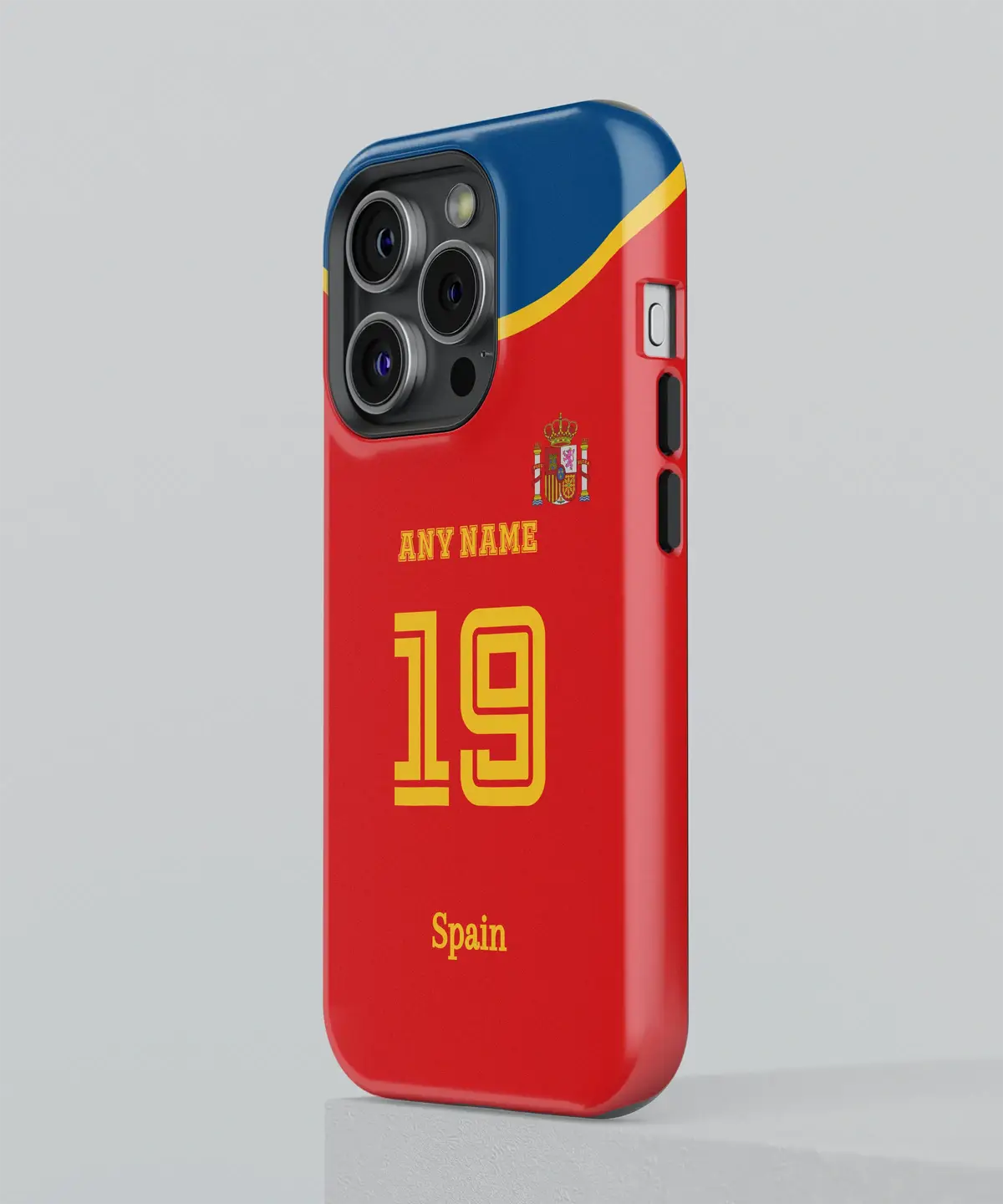 Spain Color Football Fan - iPhone Case