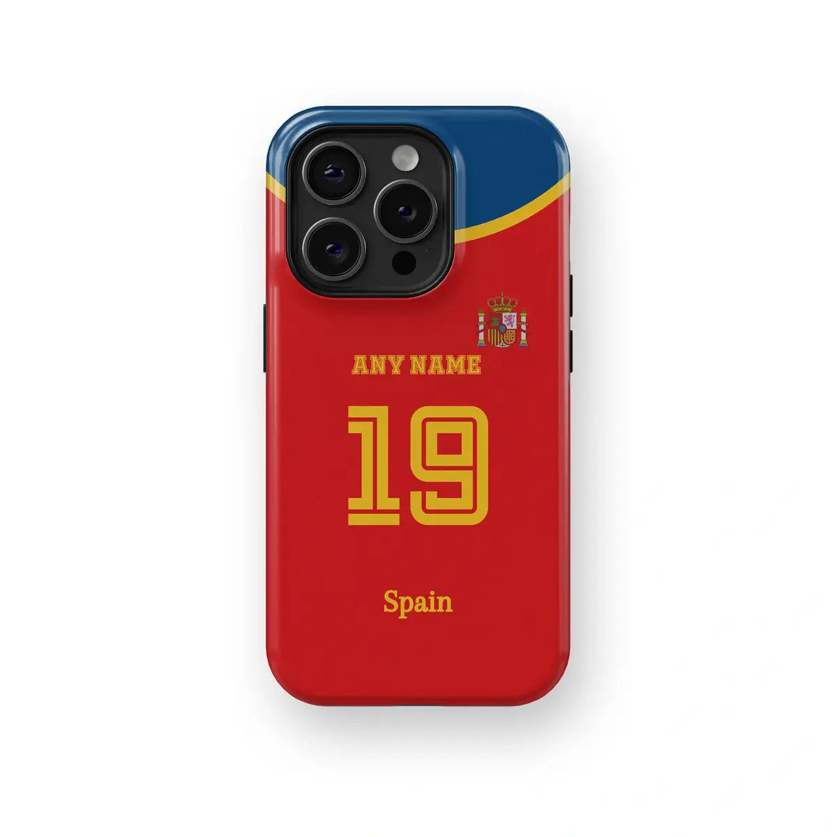 Spain Color Football Fan - iPhone Case Tough Case