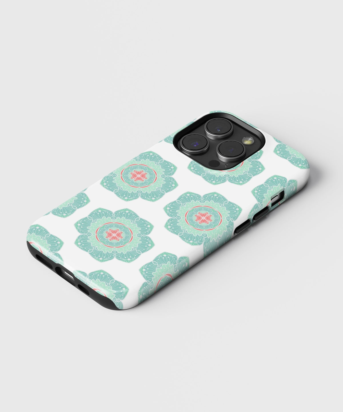 Spiraling Mandala Rhythms - iPhone Case