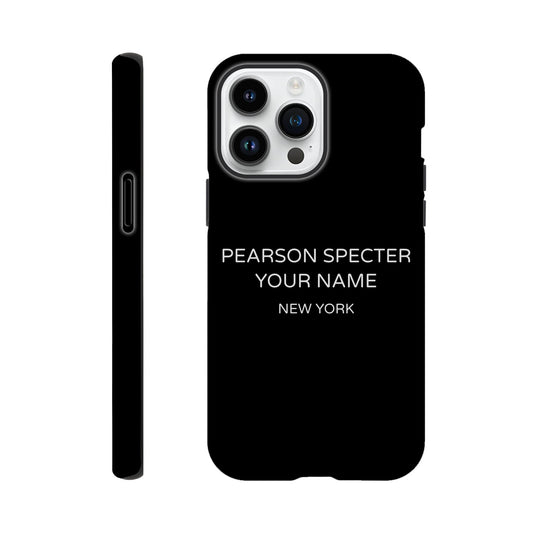 Suits TV Show Pearson Specter Your Name - iPhone Case
