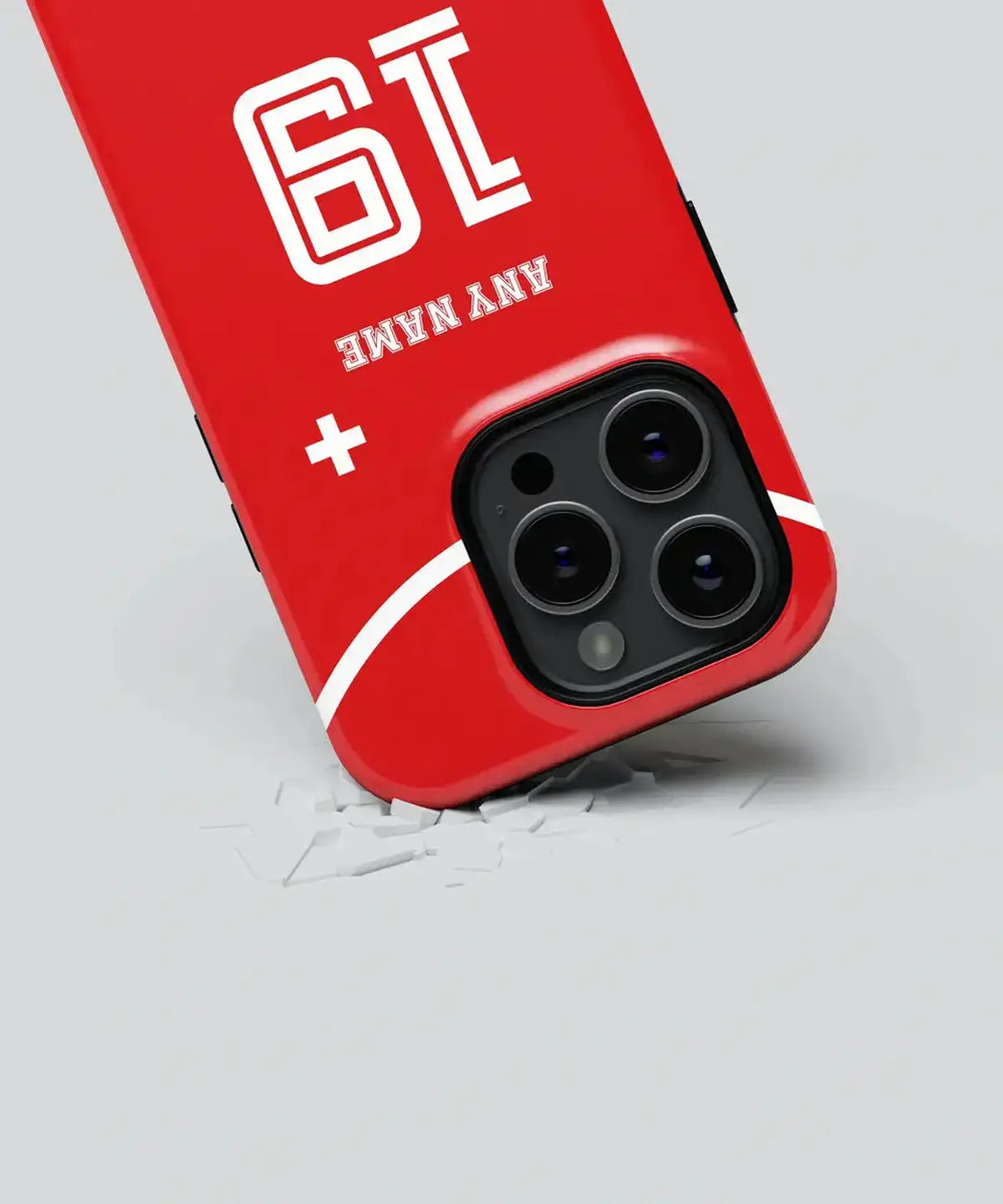 Switzerland Color Football Fan - iPhone Case